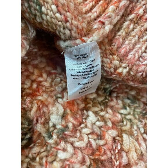 Talbots Wool Blend Cable Knit Sweater - Picture 4 of 6